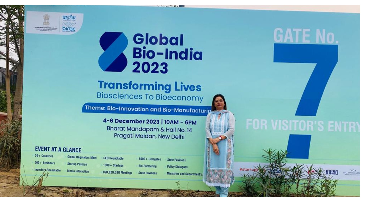 Global Bio-India 2023 Bharat Mandapam